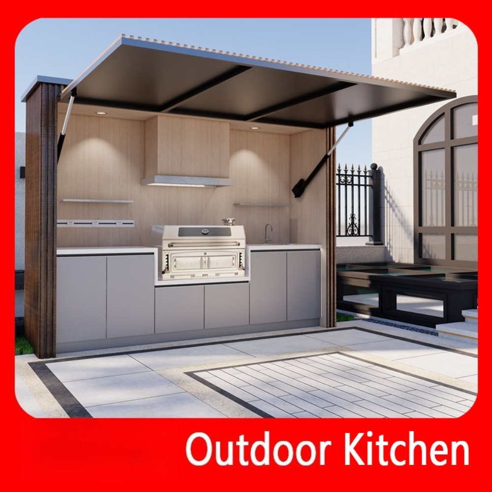 Camping Cooking Dining Set - Îlot de cuisine mobile d'extérieur pliable