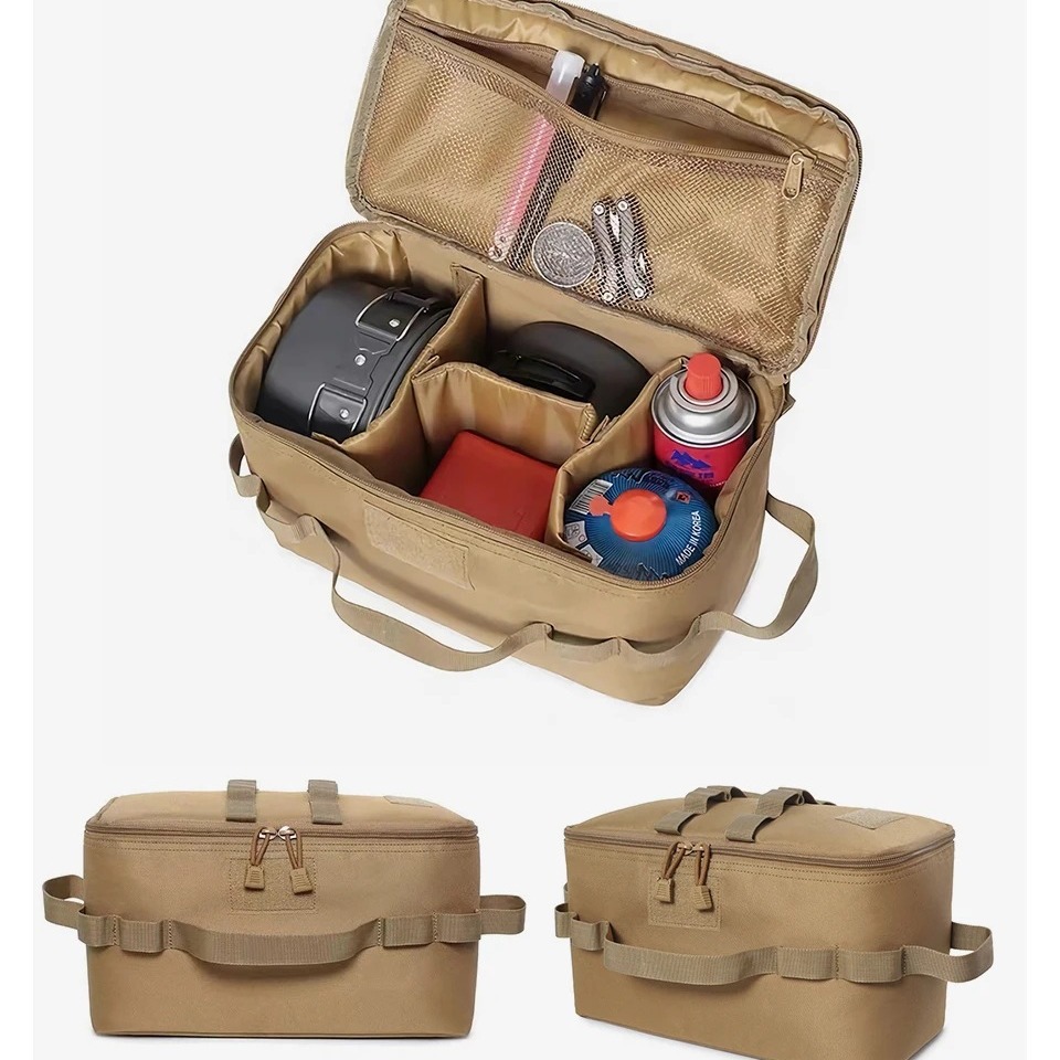 Camping Cooking Organizer - Sac de rangement pour bouteille de