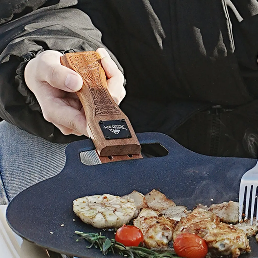 Camping Hiking Cooking - Poignée de plaque de cuisson en
