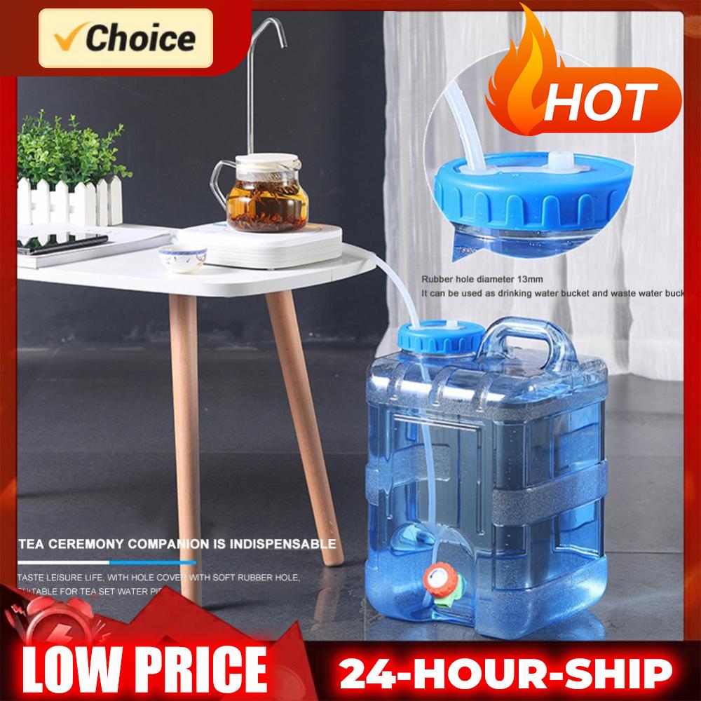 Camping Cooking Container - Seau à eau portable 5/8/10//12/15L, réservoir