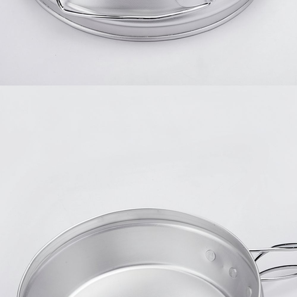 Camping Cooking Dining Set - Batterie de cuisine en aluminium pour