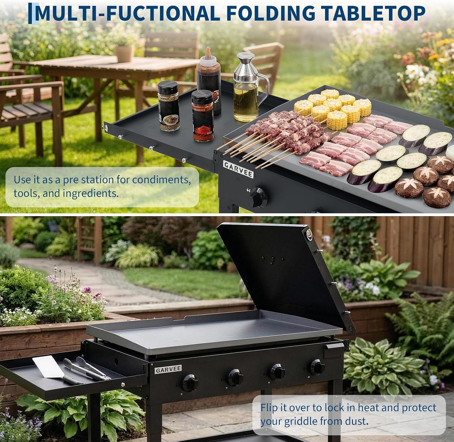 Tacleekii, gril à plat de 36 p - Camping Cooking Flat Top avis et prix