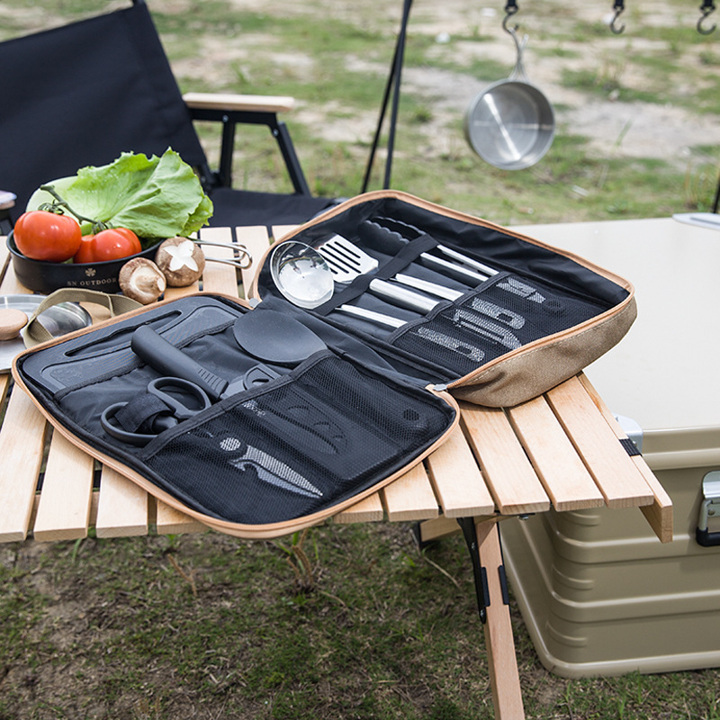 Ensemble de 8 ustensiles de cu - Camping Hiking Cooking avis et prix