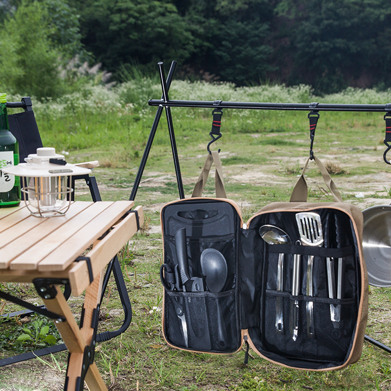 Ensemble de 8 ustensiles de cu - Camping Hiking Cooking avis et prix