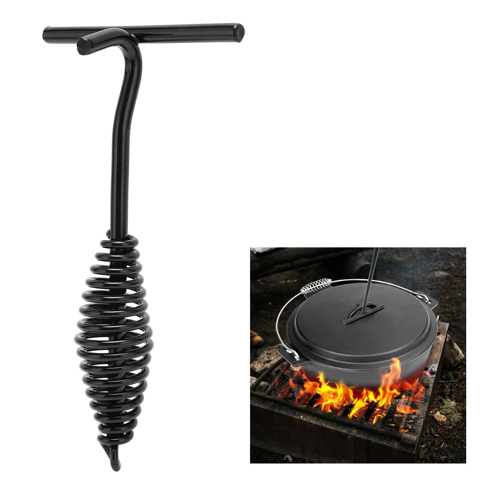 Lève-couvercle de four holland - Camp Dutch Oven Cast avis et prix