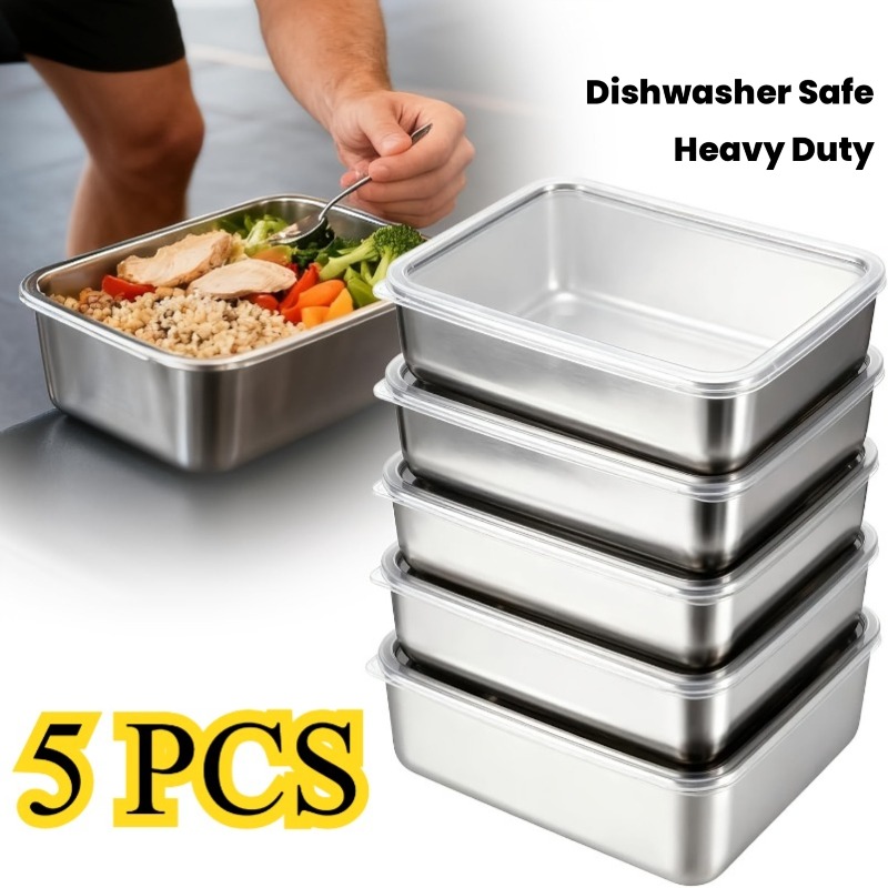 Ensemble de 5 contenants alime - Camping Cooking Organizer avis et prix