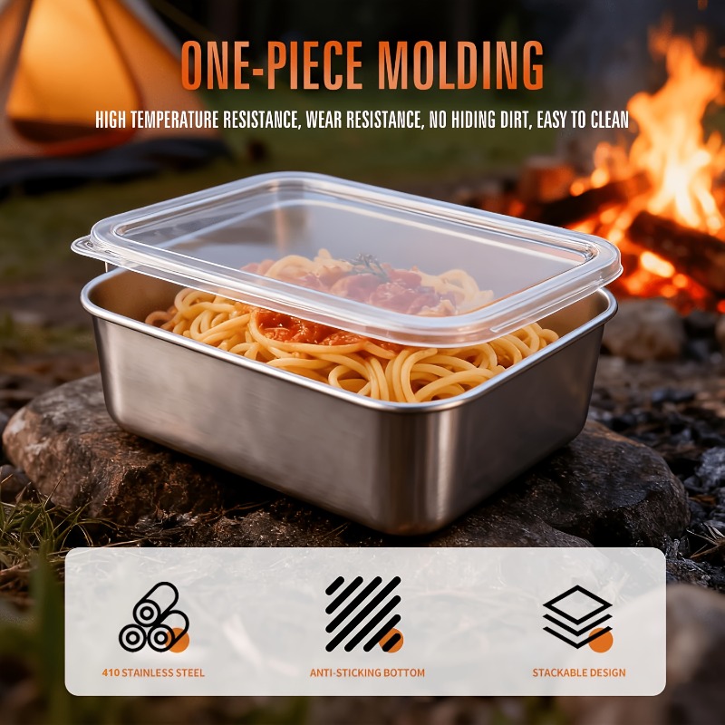 Ensemble de 5 contenants alime - Camping Cooking Organizer avis et prix