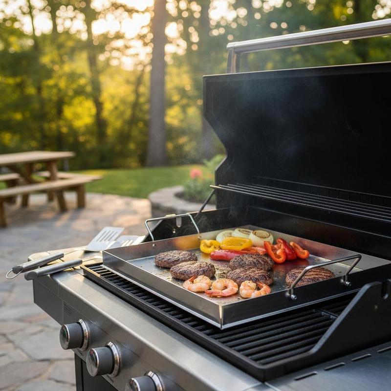 Plaque de cuisson universelle  - Camping Cooking Flat Top avis et prix
