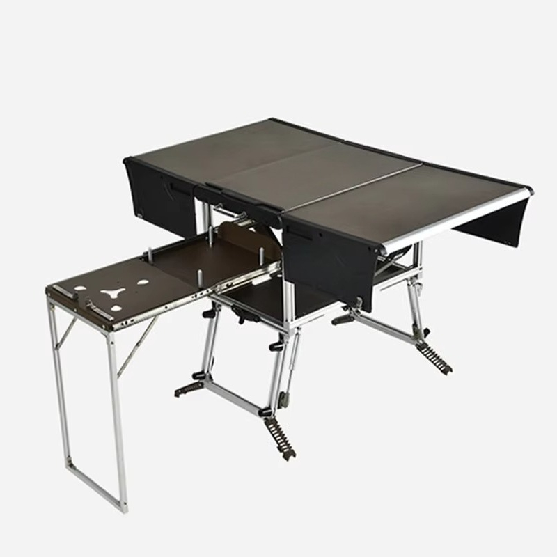 Cuisine mobile portable pour l - Quality Camping Cooking Set avis et prix
