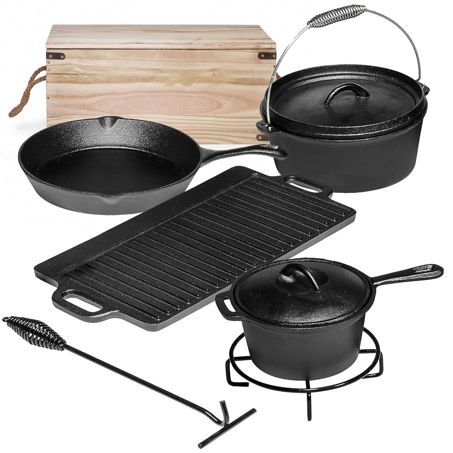 Ensemble de cuisine de camping - Camp Dutch Oven Cast avis et prix